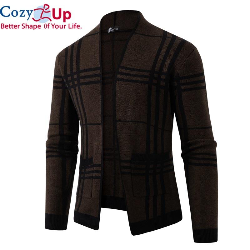 Cozy Up New Fashion Cardigan Men's Knit Winter Coats Business Casual Jackets Male Tops Man Coat