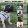 Short Snout Dog Muzzle,soft Silicone Adjustable Breathable Bulldog Muzzle For French Bulldog Shih Tzu And Pug For Biting Chewing Training less
