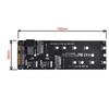 xiwai to U2 Kit NGFF to HD Mini SAS NVMe PCIe SSD SATA Adapter for Motherboards SFF-8643 M-Key