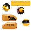 AD23-DCB090 Battery Adapter DCB090 Power Source Charger Converter For  18V 20V Max Lithium Battery With DC Port
