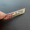 3D Metal Logo ST Line Sticker Car Trunk Fender Badge For Ford Mondeo Mk5 Puma Kuga Fiesta Focus ST Line Emblem Accessories AOV1