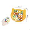 Color Shape Matching Board Cultivate Logical Thinking Skills Puzzle Toys Gifts for Toddlers 3+ Years