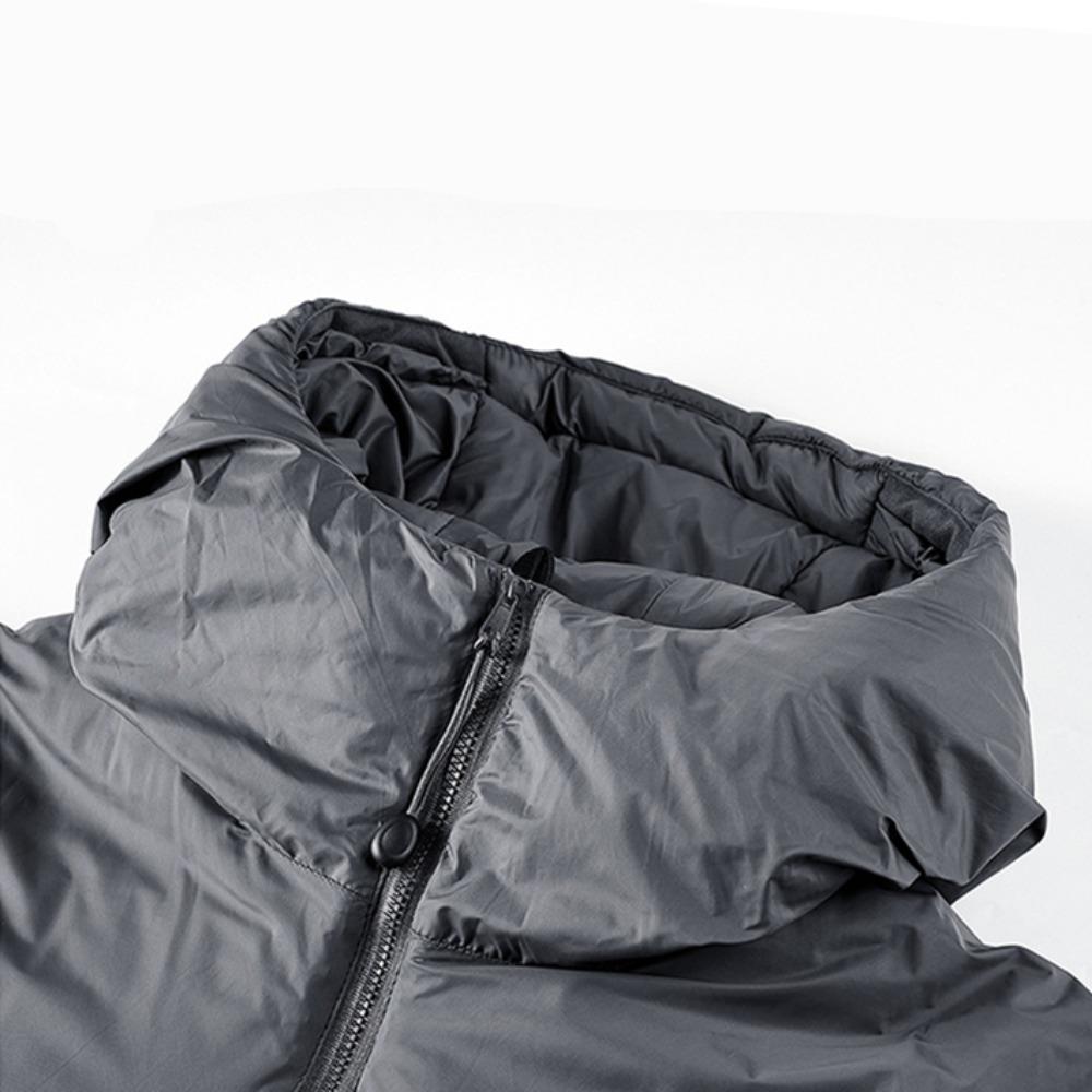 Men's Winter Outdoor Tactical Jacket Coat Thermal Windproof Waterproof Cold Resistant Solid Color Hoody Hiking Tops