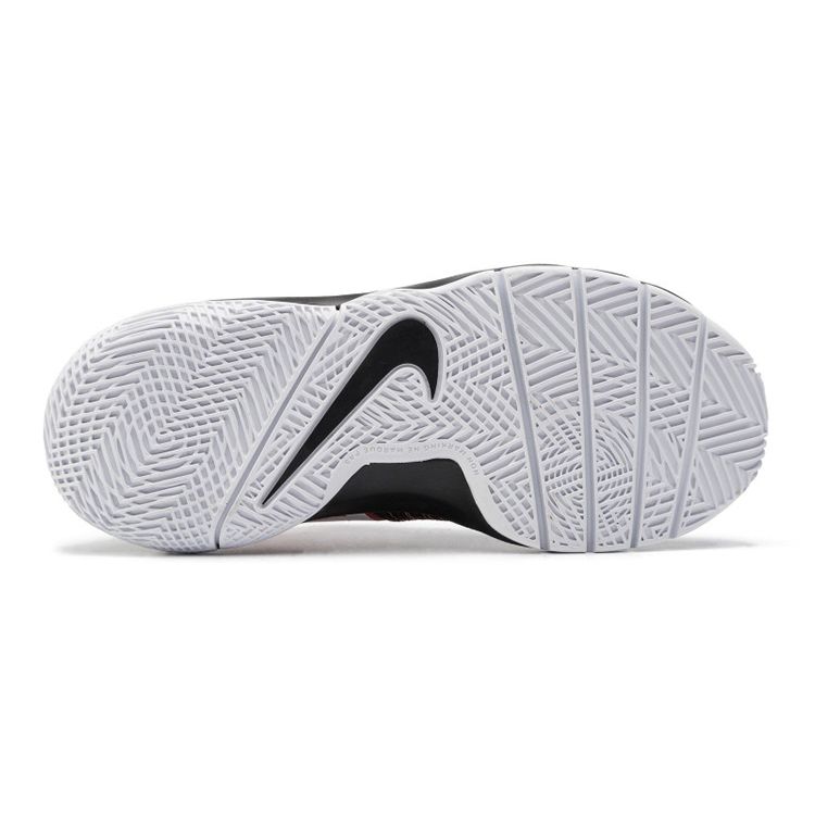 Nike Team Hustle Quick Synthetic Leather Trendy Versatile Shock Absorption Non-Slip Wear-Resistant Low-Top Kids Basketball Shoes 922680-002