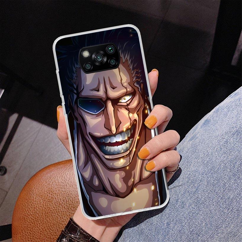 Bleach Zaraki Kenpachi Phone Case For Xiaomi Poco X7 X6 X5 Pro F7 Ultra Redmi 15C 15 13C 13 12C 12 10 10A 10C 9 9A 9C 9T Cover P