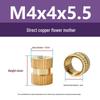 M1-M10 Knurled Brass Heat Insert Nut for Injection Molding