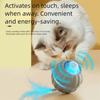 Soft Light Automatic Rolling Ball 2 Tails Smart Cat Teasing Balls  Interactive Play