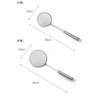 1pc Fat Skimmer Spoon, Stainless Steel Fine Mesh Skimmer, Strainer Spoon for Removing Grease Fat and Foam, Kitchen Tools