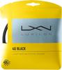Luxilon Tennis String Gut 200m Reel 4g Monofilament 4g Black 1.25mm Set
