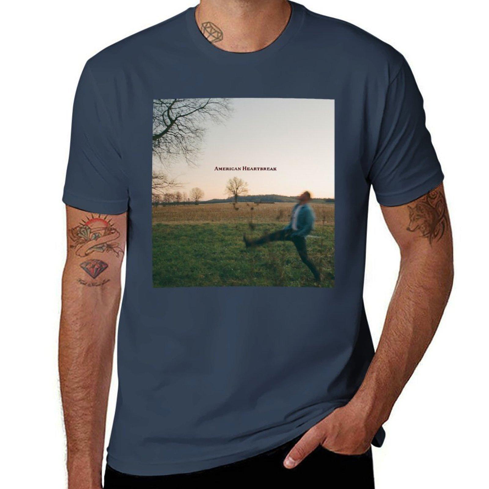 American Heartbreak TShirt Worker Basic Short Sleeve Tee S
