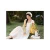 Plus-Size Women's Clothing for Slightly Chubby Women, Summer Slimming Cardigan Two-Piece Set with Camisole Dress
