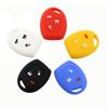 Funda de Silicona para Llave Remota de Coche de 3 Botones Soporte para Ford Focus Mondeo Festiva Fiesta Fusion C-Max S-Max KA Protector de Llave