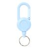Retractable Keychain with Steel Wire Rope Carabiner Badge Reel Holder Clip Key Ring Heavy Duty Outdoor Camping Climbing Anti-lost Buckle