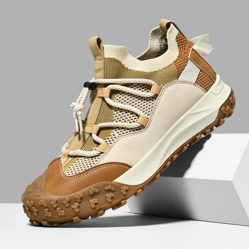 Fashion Hot Selling Outdoor Hiking Shoes Europe America Thick Soled Wear-resistant Men's Leisure Shoes Versatile Men's Oxford Shoes