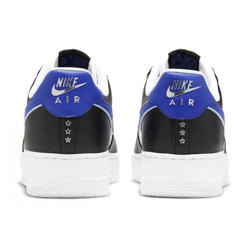 Nike Air Force 1 Low 07 LV8 Black Game Royal Sneakers DD9784-001
