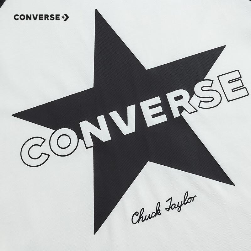 Converse Unisex Kids' Cotton Long-Sleeve T-Shirt