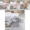 Rabbit Adorable Realistic Plush Keychain With Soft Pp Cotton Stuffing Cute Keyring Toy Perfect For Couples And Car Bags