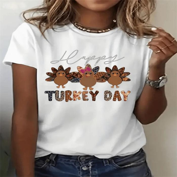 

Spot Women s Summer T-Shirt Printed Fashion Casual Cute Short Sleeve Women s Eye Printed Short Sleeve T-Shirt 5XL білий