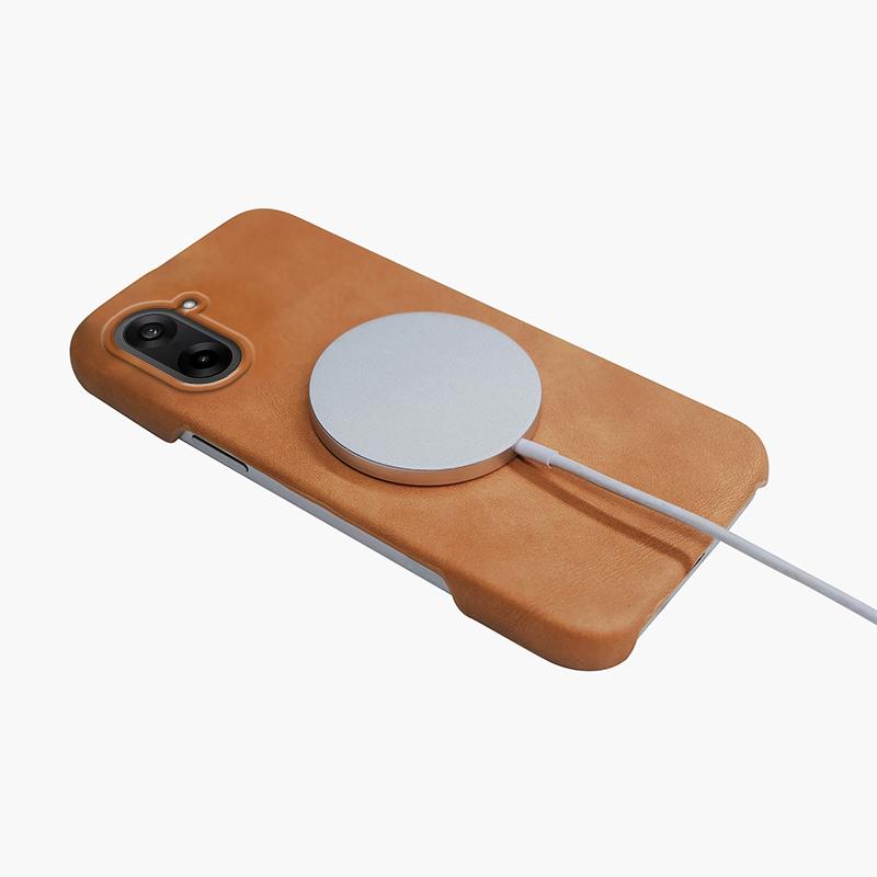 Sheep Leather Magnetic Frameless Case For OnePlus Ace 5 Racing Ace5 Ultra 1+Nord CE 5 13R 13T Wireless Charging Shockproof Cover