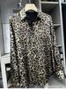 Leopard Velvet Metallic Silver Glitter Dress Fabric - Fashion Costume Performance Material