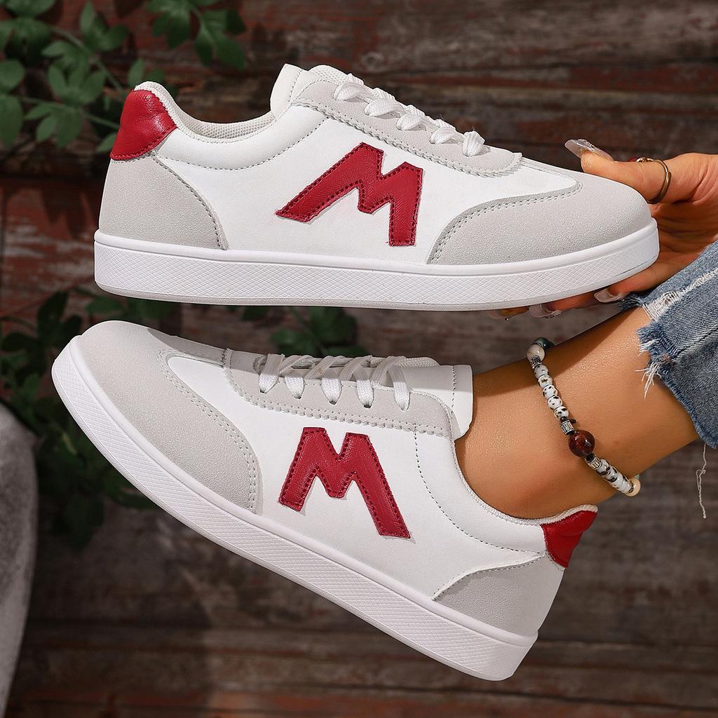 Fashion Women Designer Sneakers Round Head Deep Mouth Light Sneakers Versatile Breathable Cross Lace Casual Sneakers Zapatos De Mujer