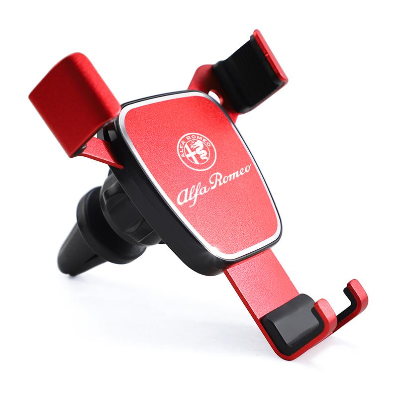 Car Phone Brace Mount Auto Air Vent Handset Holder For Alfa Romeo Giulietta Mito 159 Giulia Stelvio 156 147 Tonale Brera DiscoIW8