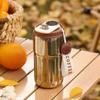 New Lily of the Valley Coffee Cup 316 Stainless Steel Thermos Cup High Value Large Capacity Male and Female Water Cup Student Thermos Cup