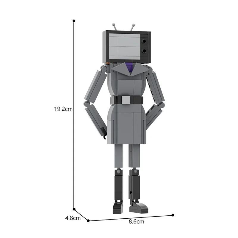 2023 Skibidi Toilet Man VS Monitor Blocchi da Costruzione Camerman Titan Speakerman Giocattolo Fai da Te Set di Figure Speakerman per Bambini Regalo