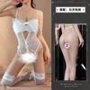 Sexy Lingerie Clothes Small Breasts Open Crotch Women's Uniform Temptation Pajamas Passion Plus Size Suit