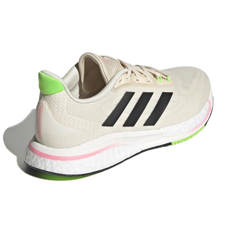 Adidas Supernova Durable Breathable Low-Top Running Shoes Women Sneakers Beige Black GY8313