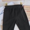 Girls' Elastic Flared Cropped Pants - Korean Style, Spring & Autumn Collection (Model TC227)