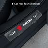 Car Threshold Sticker Scratch Resistant Transparent Film Protector for Suzuki Swift SX4 Samurai Sport Jimny Grand Vitara Alto GW250  Splash Swace