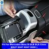 Auto Center Console Armrest Box Switch Panel Cover Trim Accessories For Mercedes Benz B GLB GLA Class W247 X247 H247 - 2024