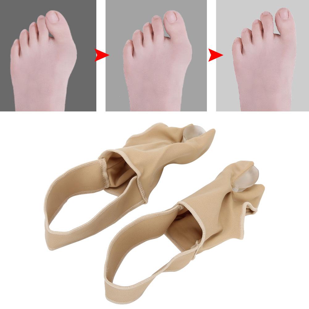 Hallux Valgus Bunion Corrector Elastic Skin Friendly Toe Separator Correction Tool(L(40 45) )