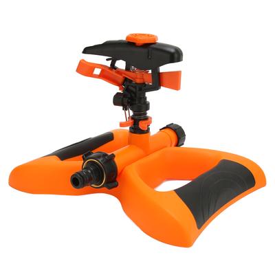 G3/4 Gartenpflanzensprenger Automatischer rotierender Wassersprenger Rasen Wald Bewässerungssystem