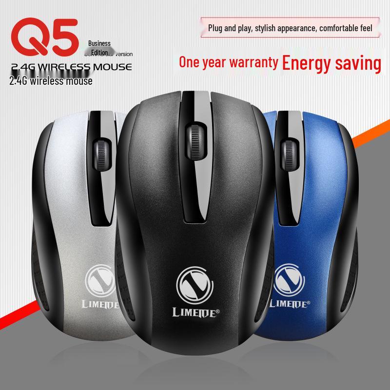 LiMei Q5 2.4G Wireless Cute Mouse for Women - Business & Office Universal Mouse for Notebooks & Computers