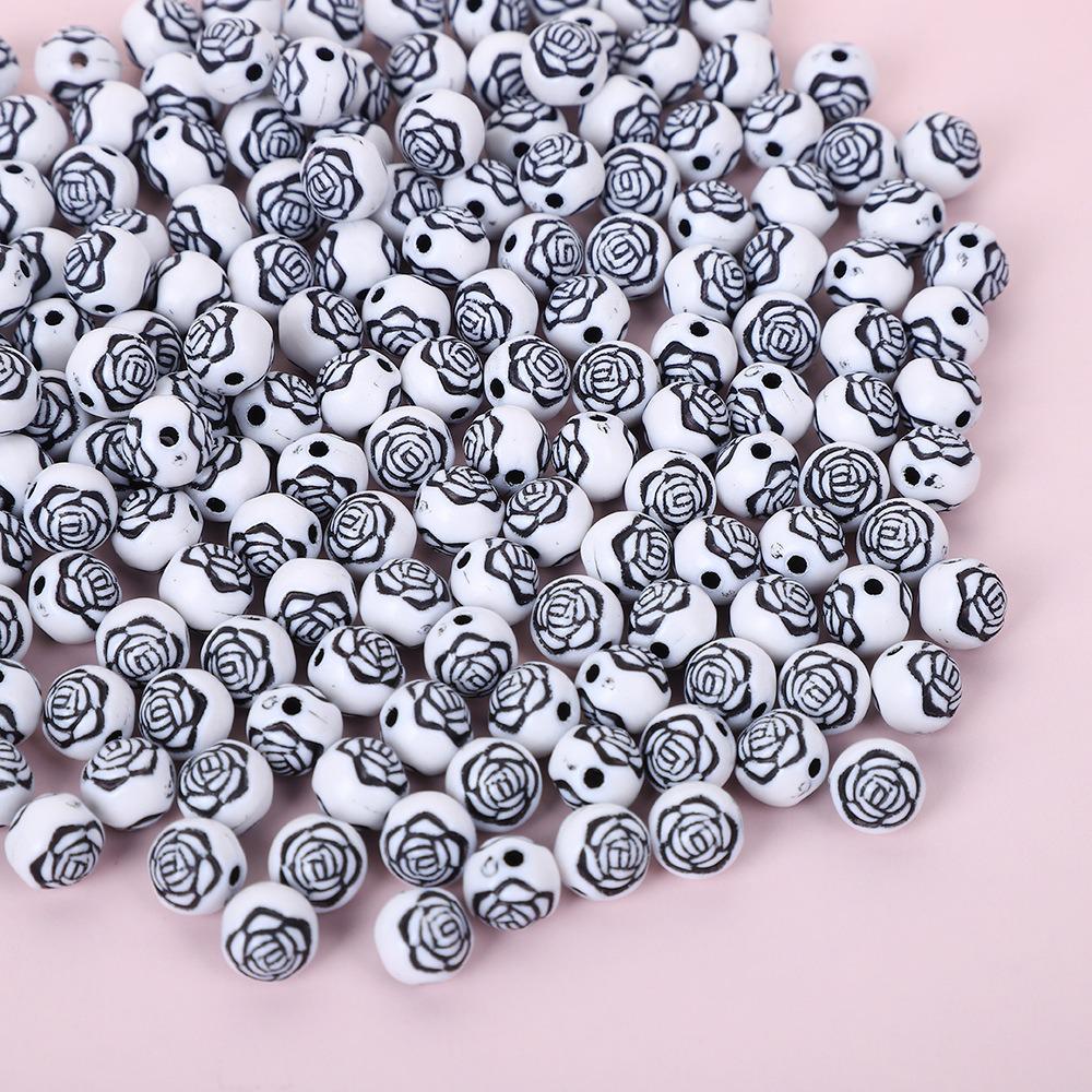 Acrylic Letter Beads for Kids' Jewelry Making – Educational DIY Beading Accessories