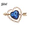 Strong Buckle Brooch Vintage Style Brooch Cupid Heart Arrow Shape