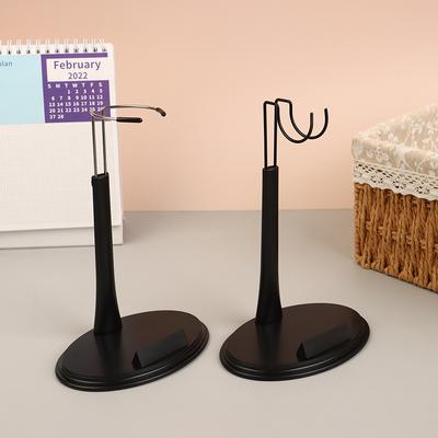 Action Figure Stand 1/6 Scale Model Stand 12 Inch, Black Holder Support Base Adjustable Bracket For Model Display U Type