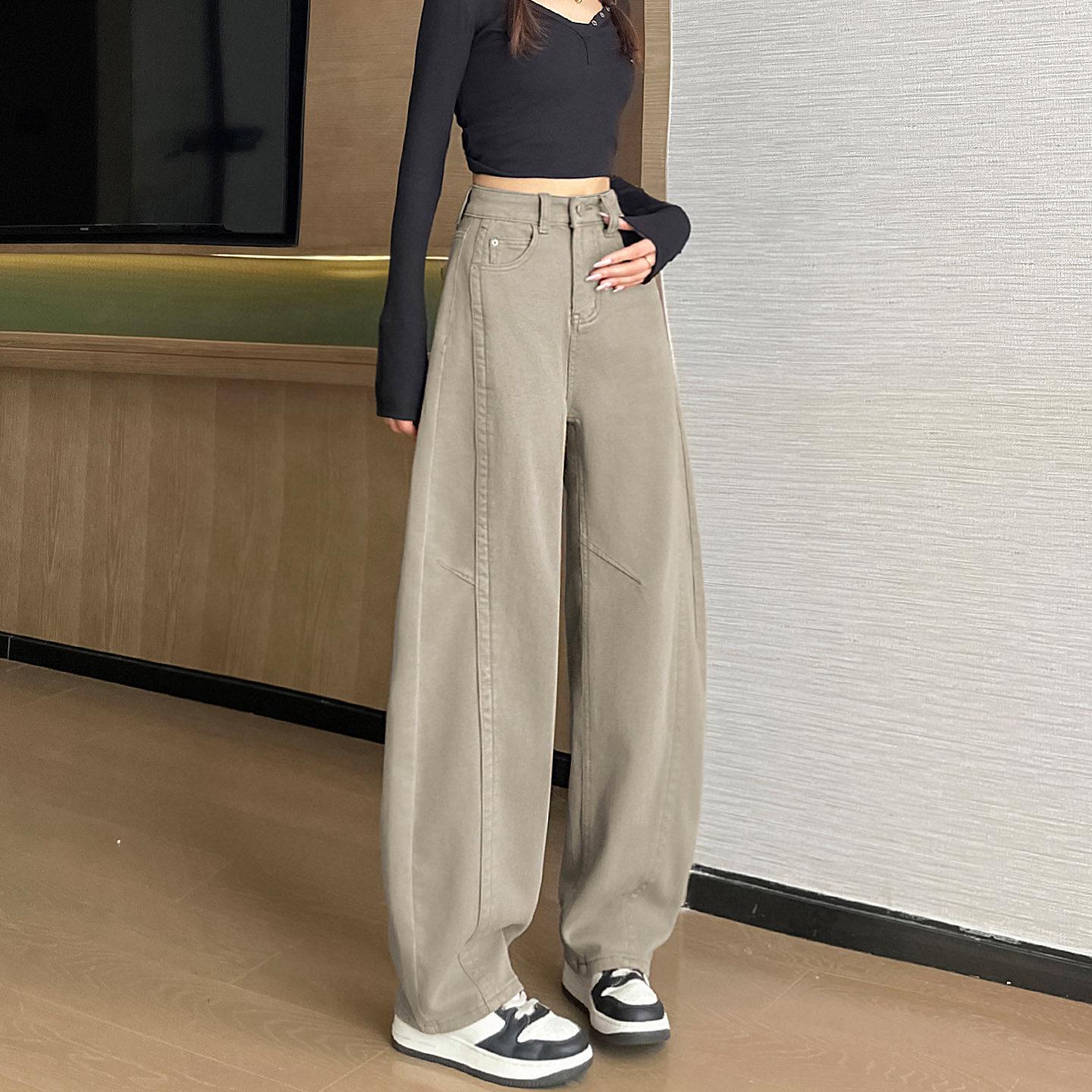 Curved Knife Women s Jeans - Spring/Autumn 2026 Pear Shape, Wide Leg with Drape Effect 29