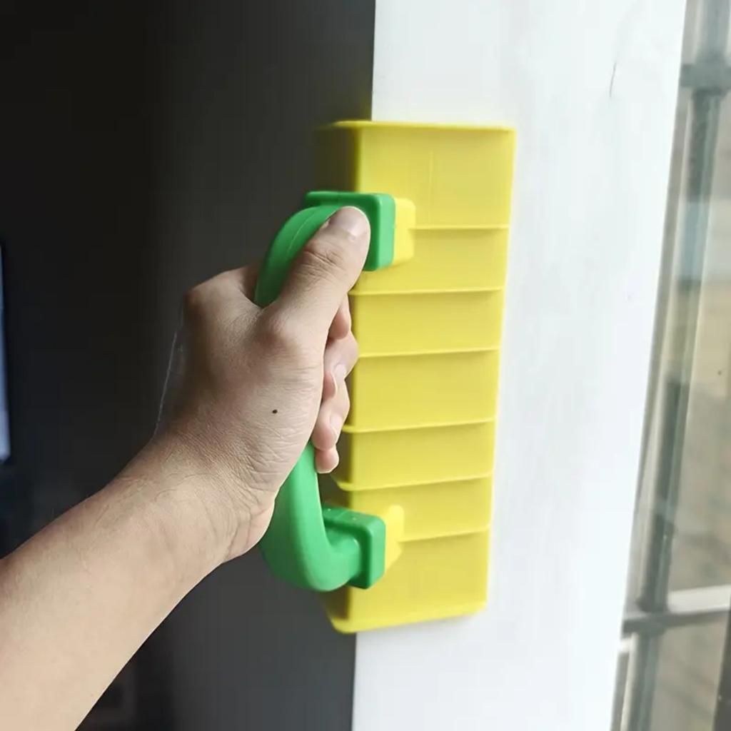 2pcs Wall Corner Smoothing Tool Plastic Inner And Outer Corner Handheld Plaster Trowel Drywall Gypsum Seam Tool Suitable For DIY And  Use, Drywall I