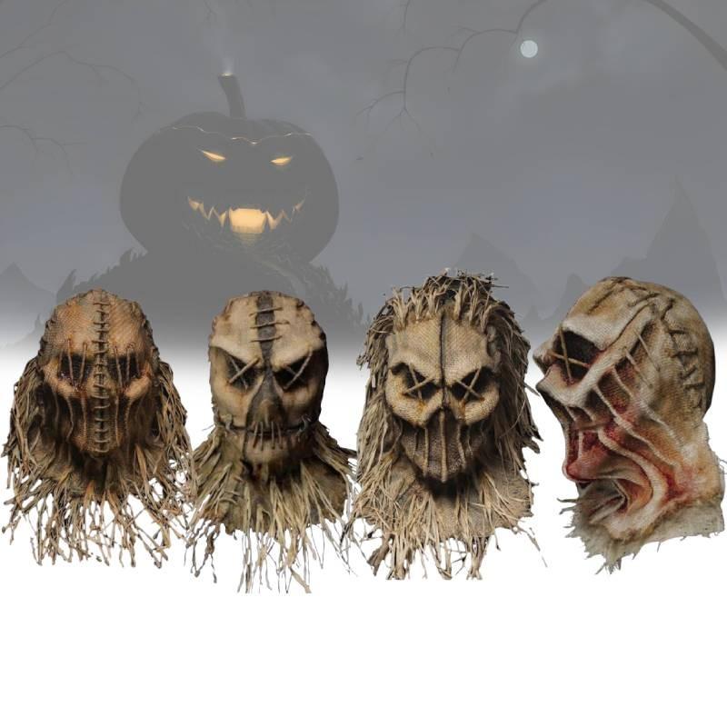 Mask Halloween Scarecrow Designed For Funny Parties Party Cosplay Supplies Tools