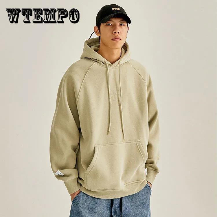 

Осенне-зимний бархатный теплый трендовый свитер с вышивкой букв, свободная и универсальная мужская однотонная куртка с капюшоном