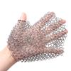 Square Stainless Steel Cast Iron Skillet Cleaner with Hanging Ring Practical Efficient Chainmail Cleaning Scrubber Kitchen Accessories