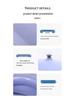 PVC Inflatable Pregnancy Pillow - O-Shaped Prone Sleeping Mattress for Comfort