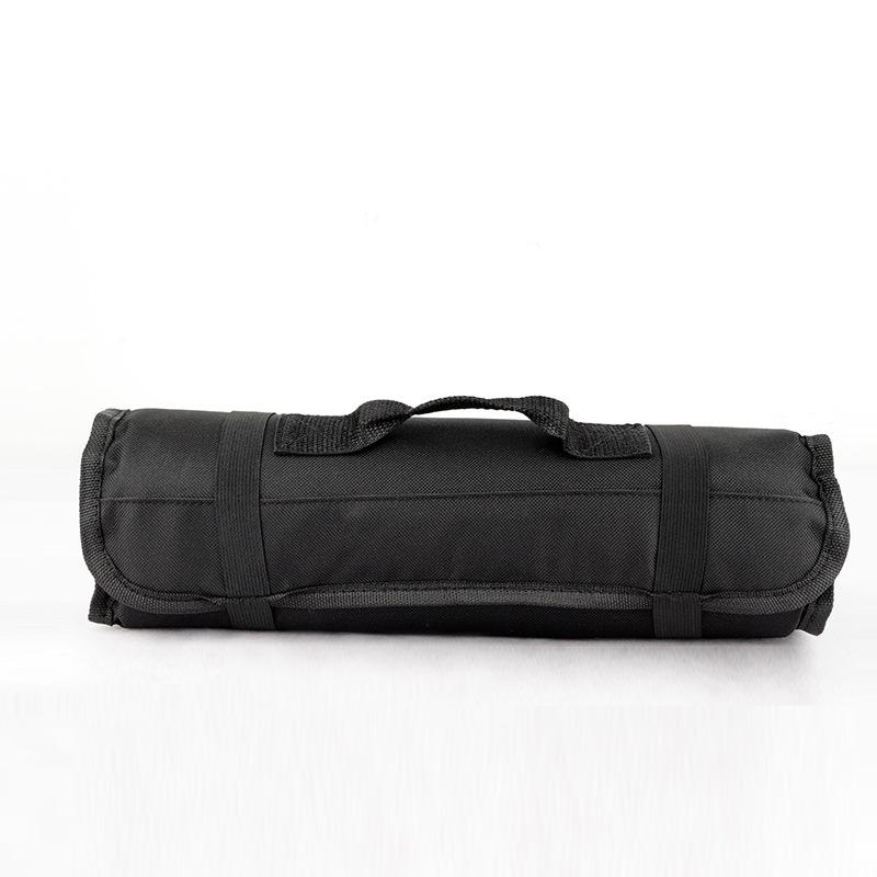 Chef Knife Bag Roll Bag Carry Case Bag Canvas Kitchen Knife Storage Bag Cooking Portable Durable Organizer Storage Pockets