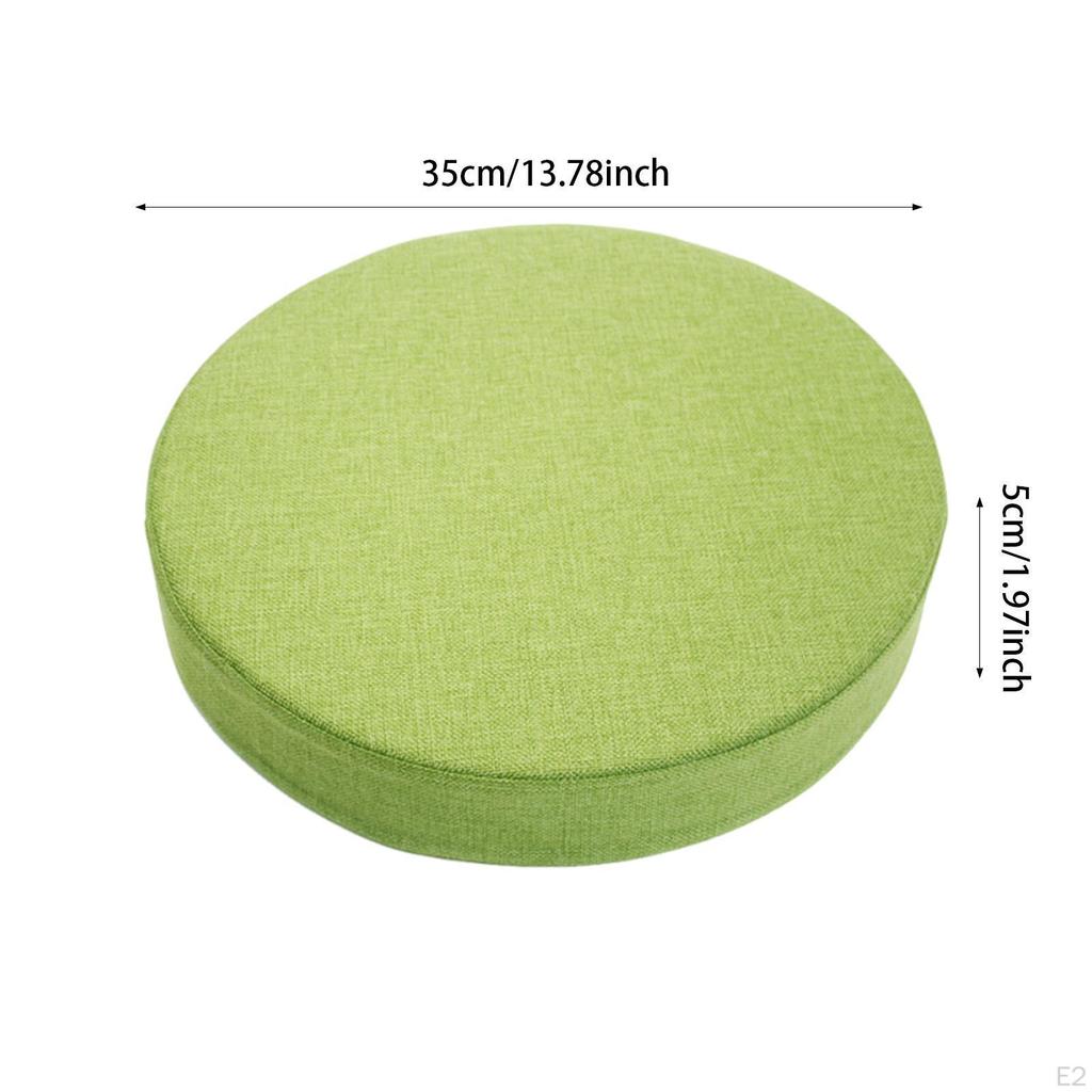 14 Inch Chair Cushion, Stylish, Portable, Lightweight, Removable, for Dining Room, Office, Sofa,