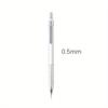 0.5/0.7mm Mechanical Pencil, Low Center of Gravity Metal Drawing Special Pencil, Office Writing Art Supplies Fine Writing Tool