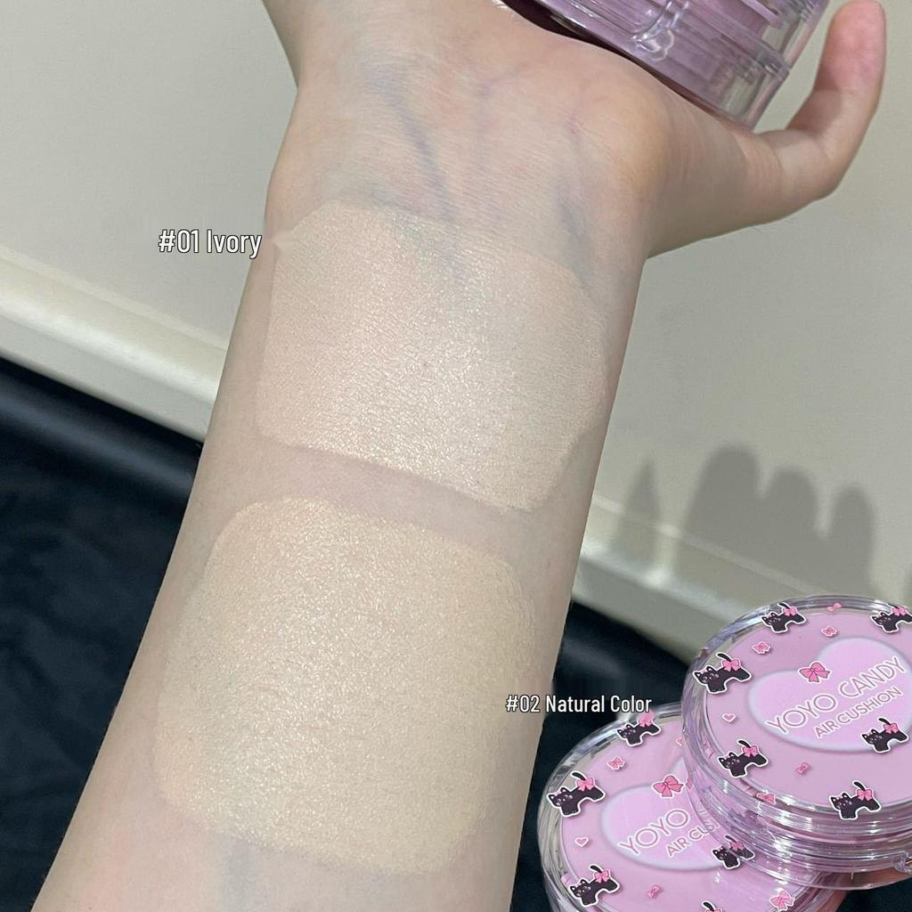 Hedvábně jemný lehký cushion make-up - Přirozené krytí a kontrola mastnoty