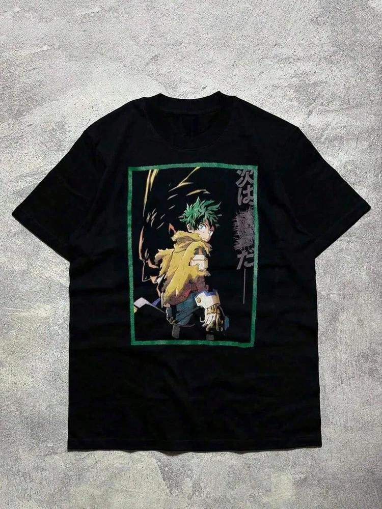 Hero Academia Anime Tshirt Unisex 16 S
